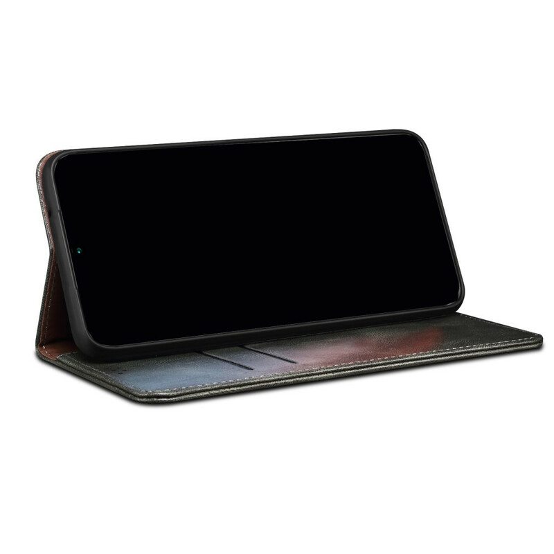 Puhelinkuoret OnePlus Nord 2 5G Kotelot Flip Vahattua Tekonahkaa