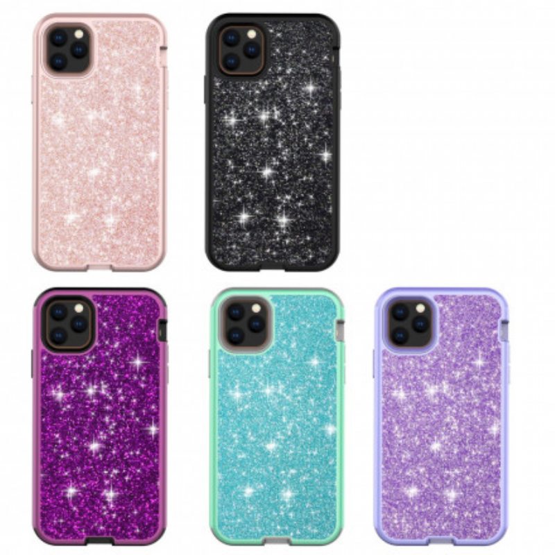 Case iPhone 11 Pro Glitter Hybridi