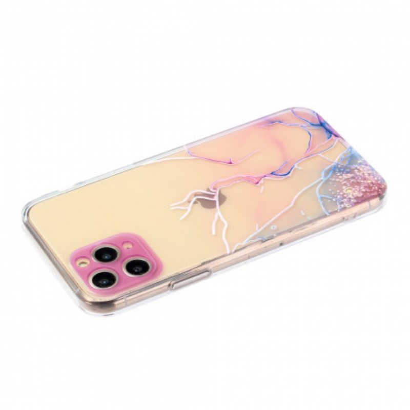 Case iPhone 11 Pro Taiteellinen Joustava Silikoni