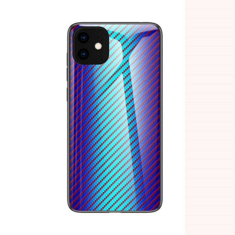 Kuori iPhone 11 Pro Karkaistua Hiilikuitulasia
