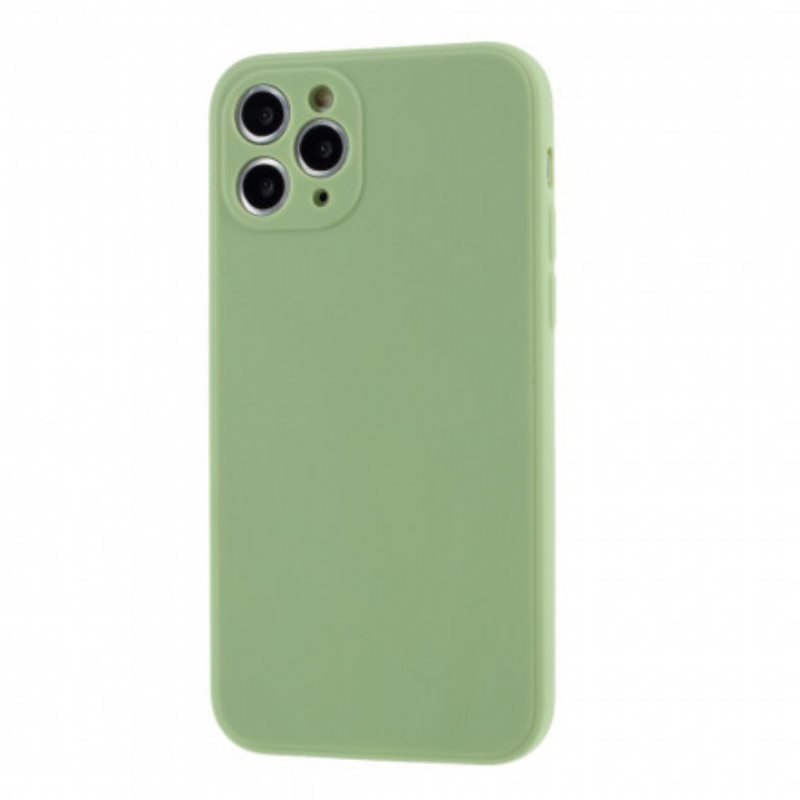 Kuori iPhone 11 Pro Silikonimatto Puhdas Väri