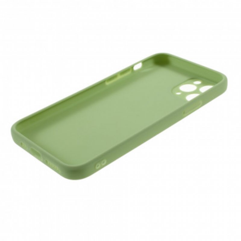 Kuori iPhone 11 Pro Silikonimatto Puhdas Väri