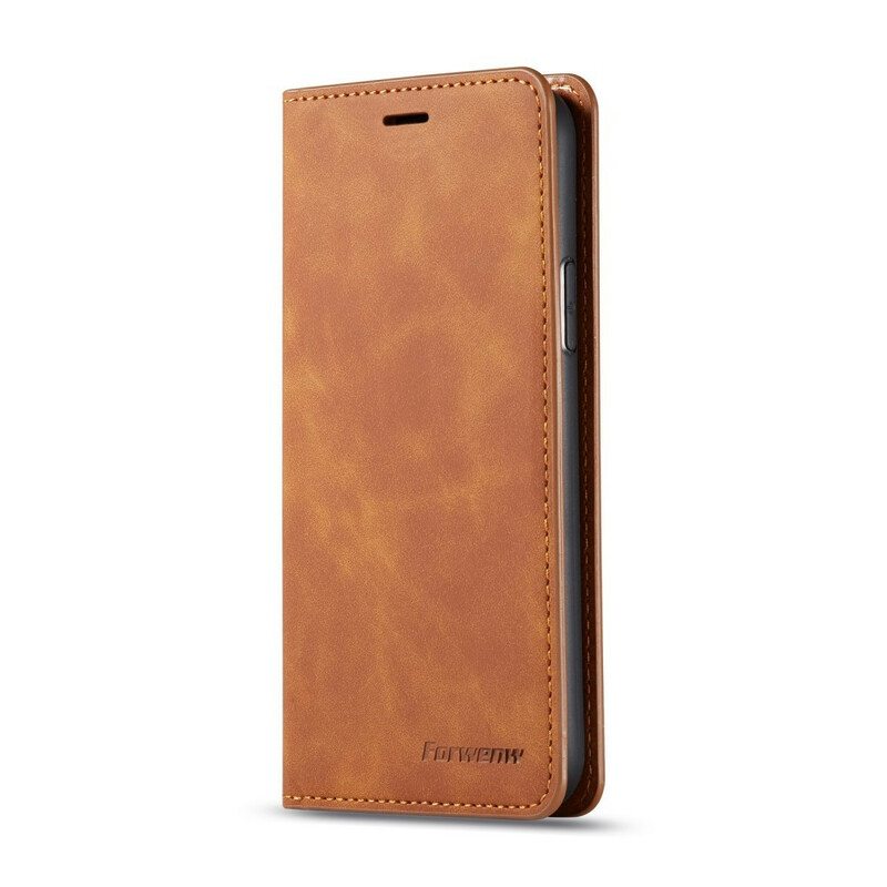 Puhelinkuoret iPhone 11 Pro Kotelot Flip Forwenw Nahkaefekti