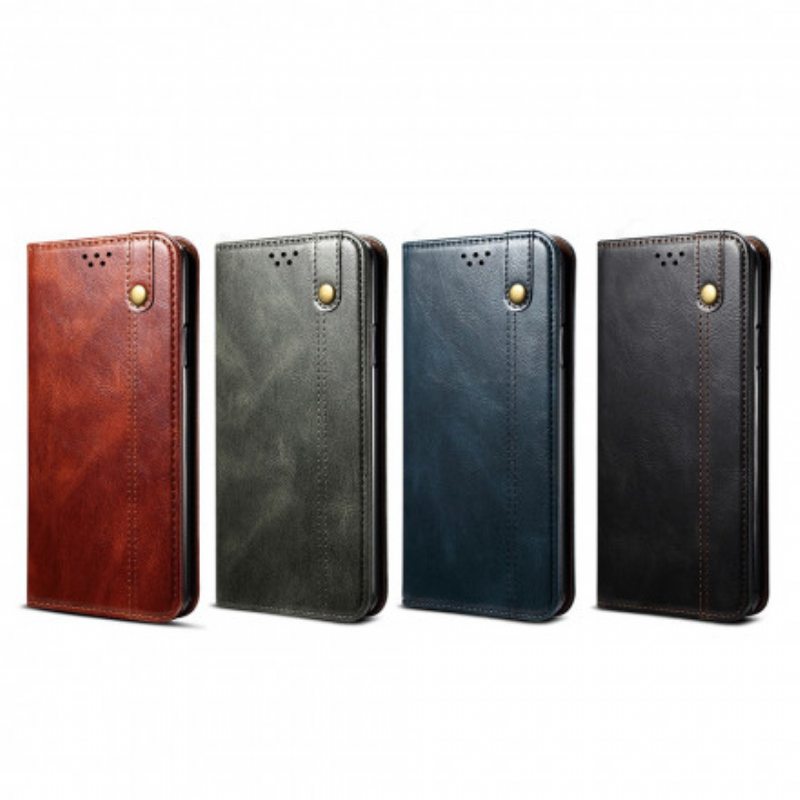 Puhelinkuoret iPhone 11 Pro Kotelot Flip Vahattua Tekonahkaa