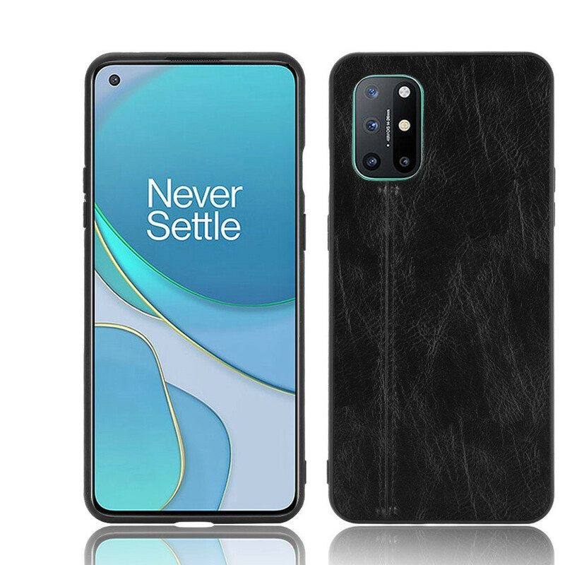 Kuori OnePlus 8T Tyyliset Nahkaompeleet