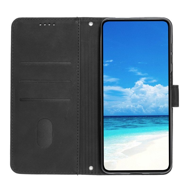 Kotelot Google Pixel 7 Pro Hymyile Lanyardin Kanssa