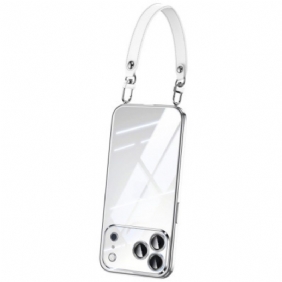 Case iPhone 17 Pro Max Puhelinkuoret Läpinäkyvä Nauhalla