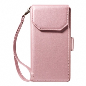 Kotelot iPhone 17 Pro Max Monikorttinen Kaulanauha Suojakuori