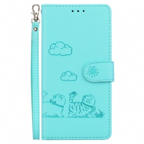 Kotelot Xiaomi 15 Pro Rfid-suojattu Kissakuvio