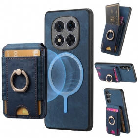 Kuori Poco X7 5g Magneettinen Korttikotelo Pystysuoralla Läpällä