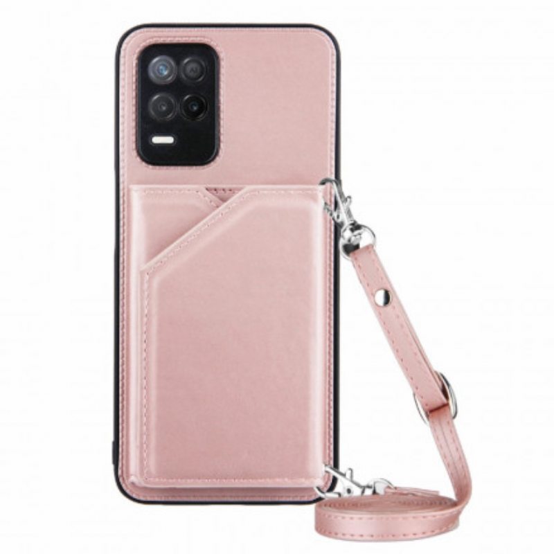 Case Realme 8 5G Olkahihna Korttipidike