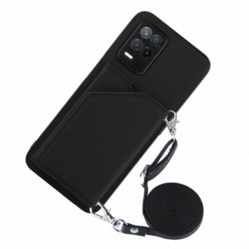 Case Realme 8 5G Olkahihna Korttipidike