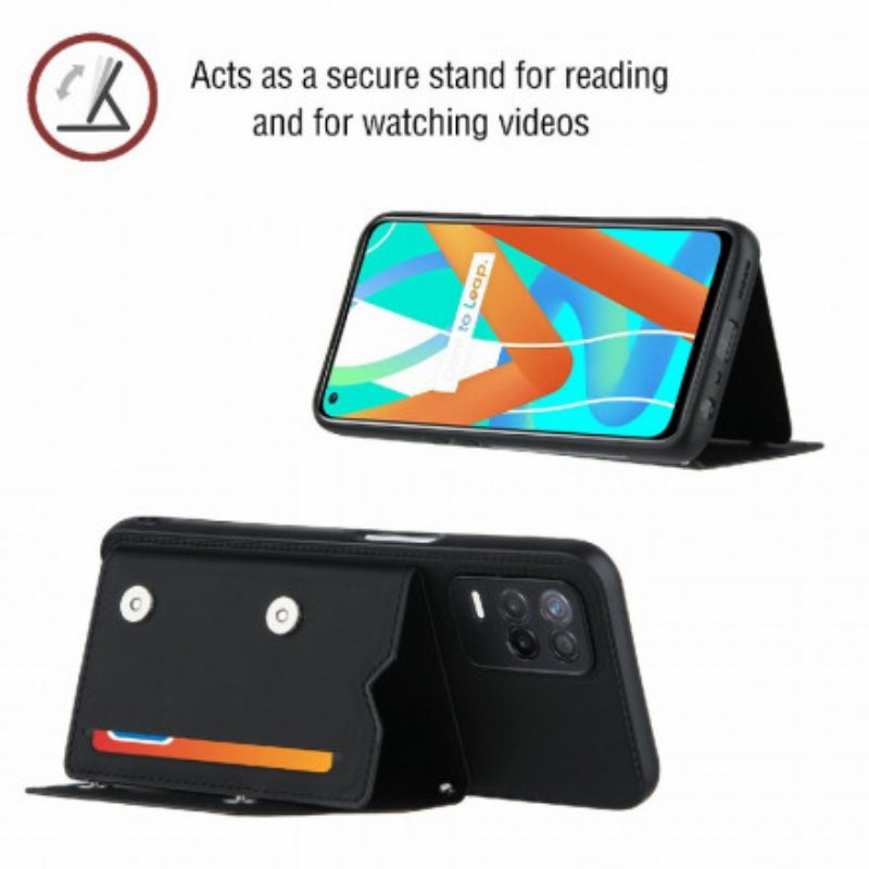 Case Realme 8 5G Olkahihna Korttipidike