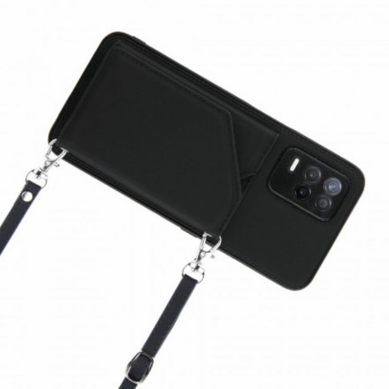 Case Realme 8 5G Olkahihna Korttipidike