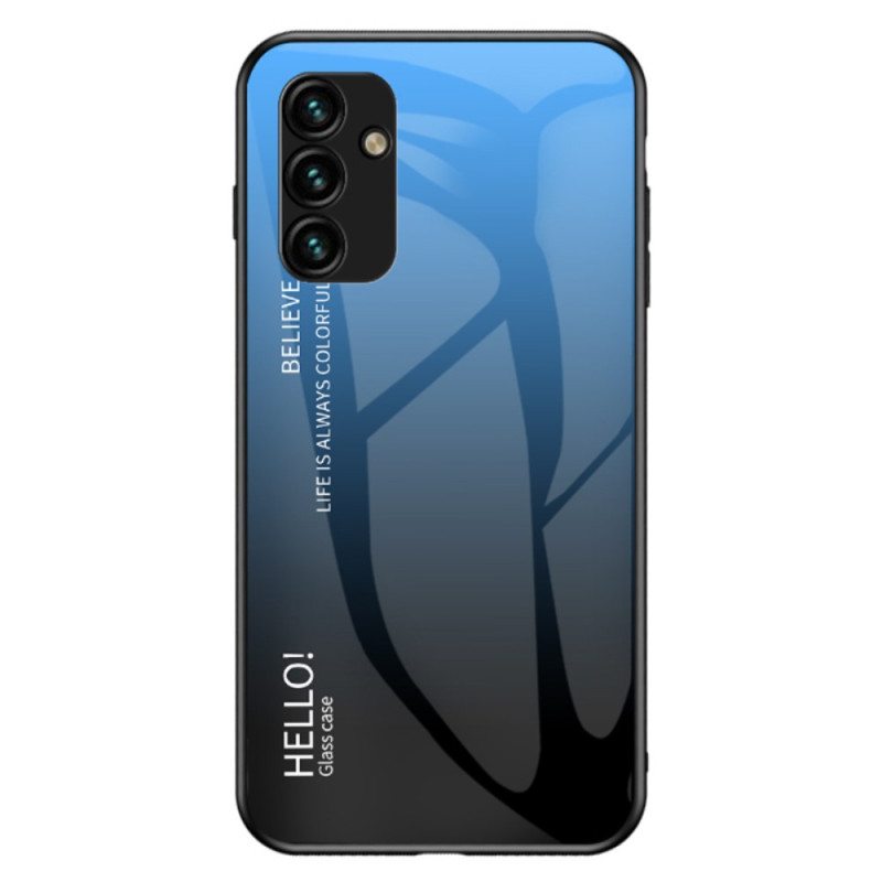 Case Samsung Galaxy A34 5G Karkaistu Lasi Hello