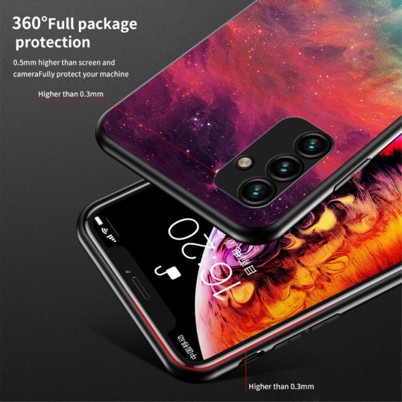 Case Samsung Galaxy A34 5G Karkaistu Lasi Kuvio