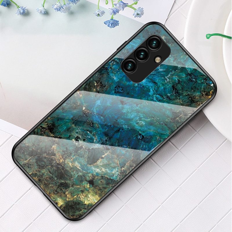 Case Samsung Galaxy A34 5G Marmori Karkaistu Lasi