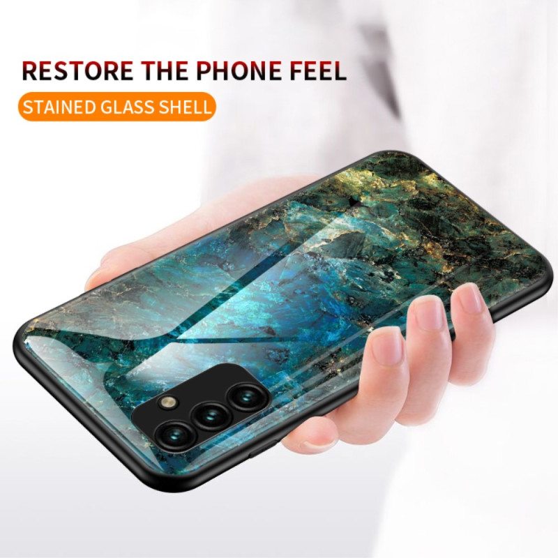 Case Samsung Galaxy A34 5G Marmori Karkaistu Lasi