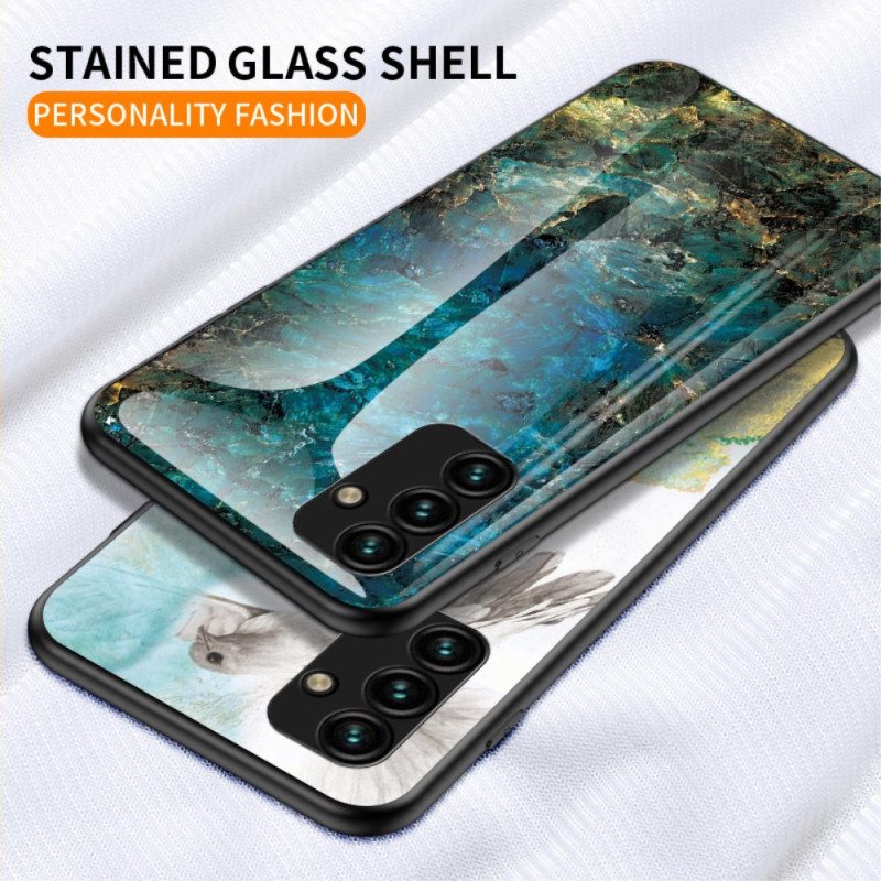 Case Samsung Galaxy A34 5G Marmori Karkaistu Lasi