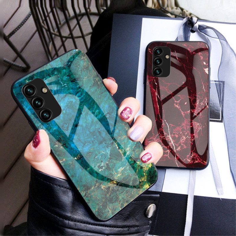 Case Samsung Galaxy A34 5G Marmori Karkaistu Lasi