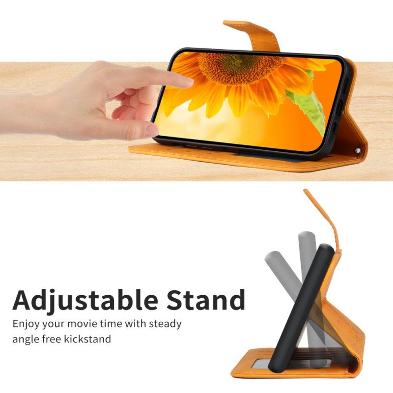 Kotelot Samsung Galaxy A34 5G Auringonkukkainen Olkahihna