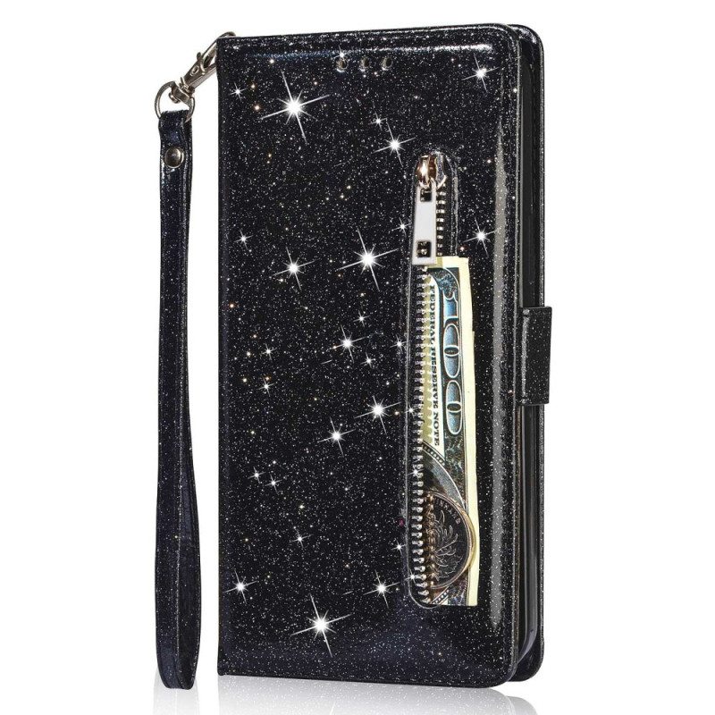 Kotelot Samsung Galaxy A34 5G Glitter Kolikkopussi
