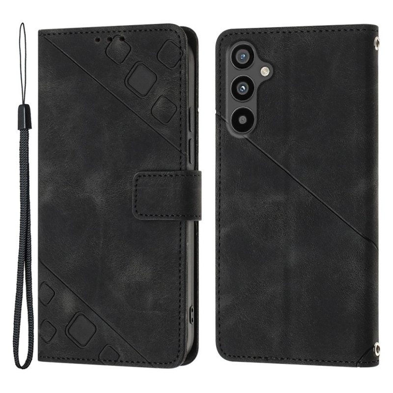 Kotelot Samsung Galaxy A34 5G Suojaketju Kuori Malli 70 Strappy