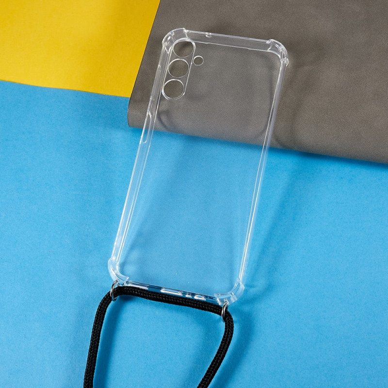 Kuori Samsung Galaxy A34 5G Läpinäkyvä Johdolla