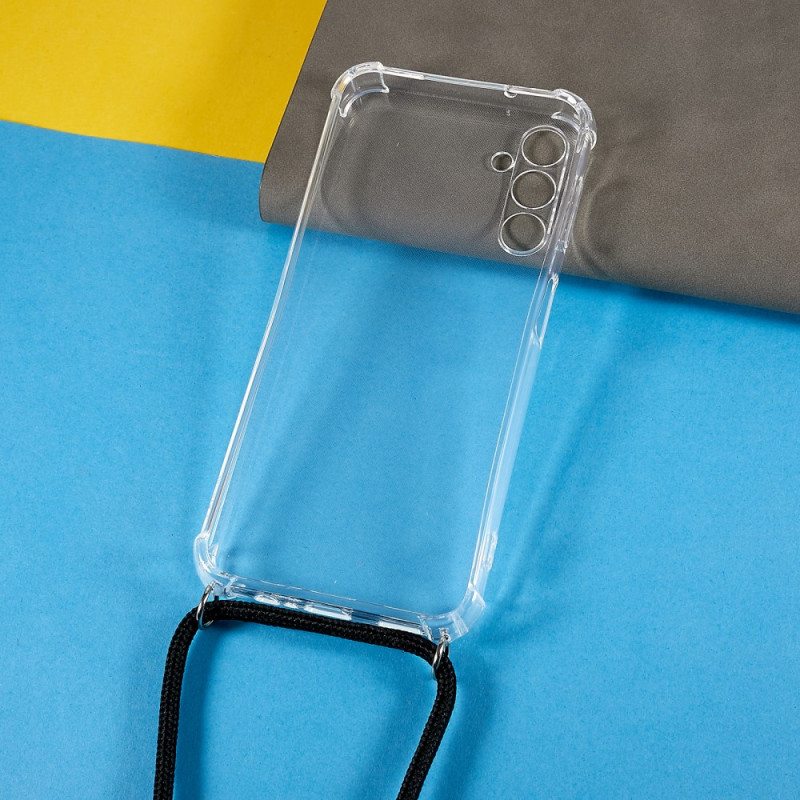 Kuori Samsung Galaxy A34 5G Läpinäkyvä Johdolla