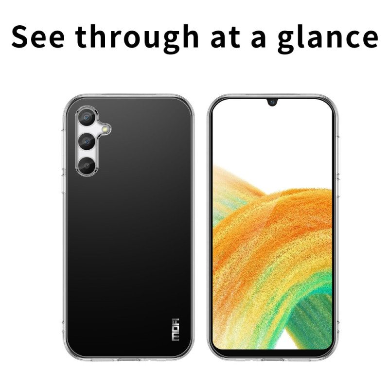 Kuori Samsung Galaxy A34 5G Läpinäkyvä Mofi
