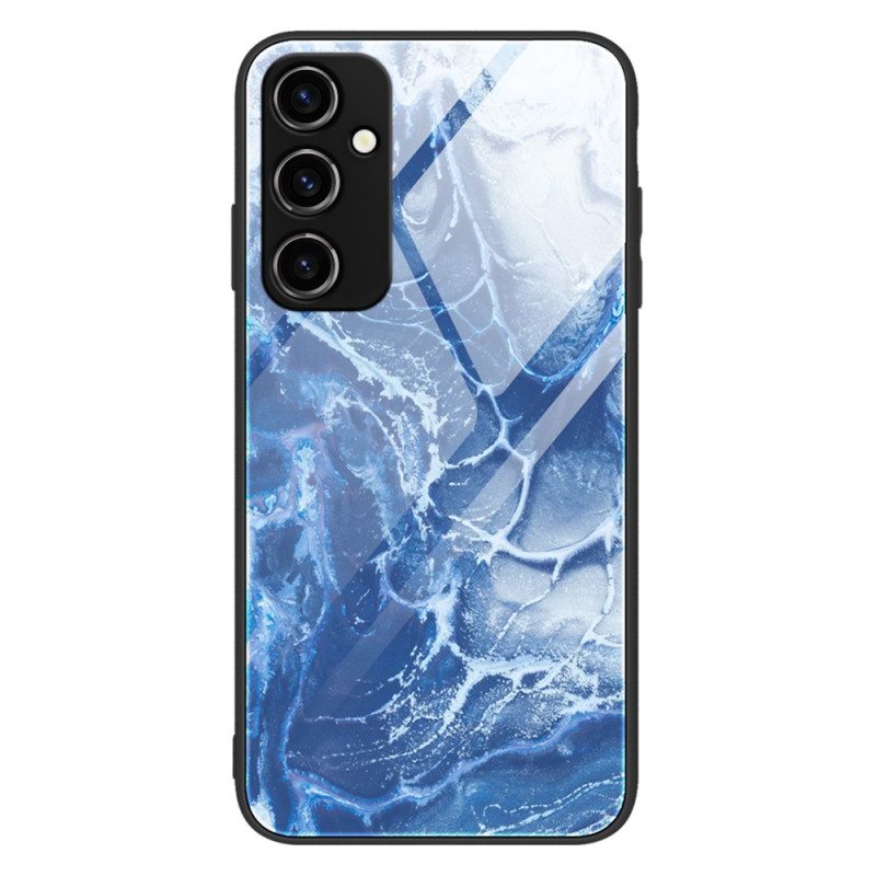 Kuori Samsung Galaxy A34 5G Marmorivärit Karkaistu Lasi