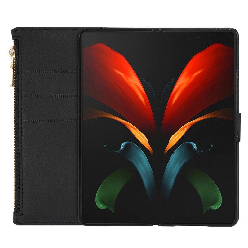Kotelot Samsung Galaxy Z Fold 5 Paljetteja Lompakko
