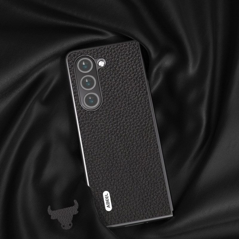 Kuori Samsung Galaxy Z Fold 5 Klassinen Nahka Abeel