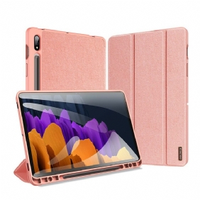 Puhelinkuoret Samsung Galaxy Tab S8 Plus / Tab S7 Plus Domo-sarjan Dux-ducis