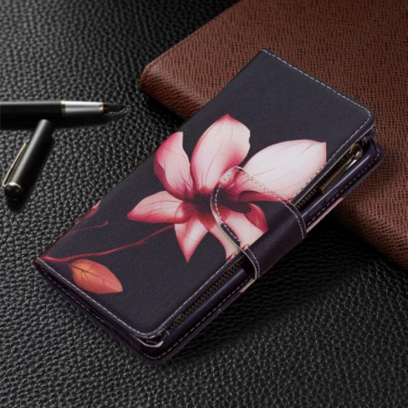 Kotelot Xiaomi Redmi 9C Kukkavetoketjullinen Tasku