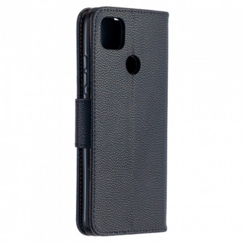 Kotelot Xiaomi Redmi 9C Litsi Rabat Oblique