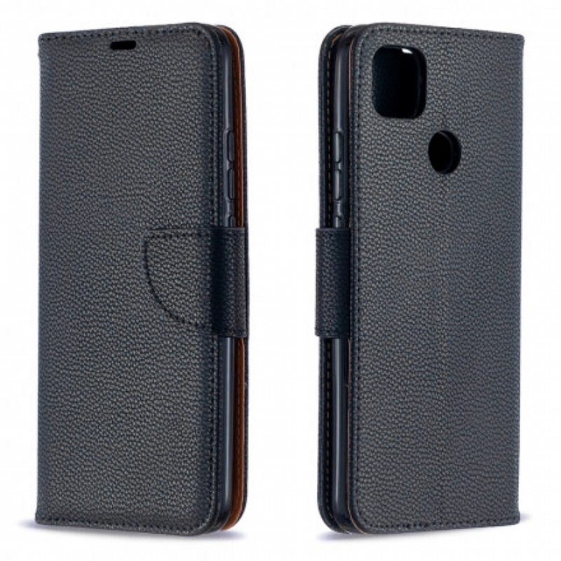 Kotelot Xiaomi Redmi 9C Litsi Rabat Oblique