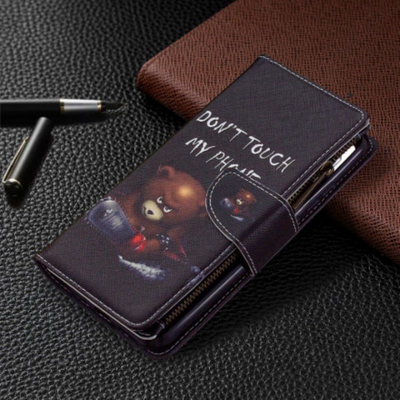 Kotelot Xiaomi Redmi 9C Vetoketjullinen Taskukarhu