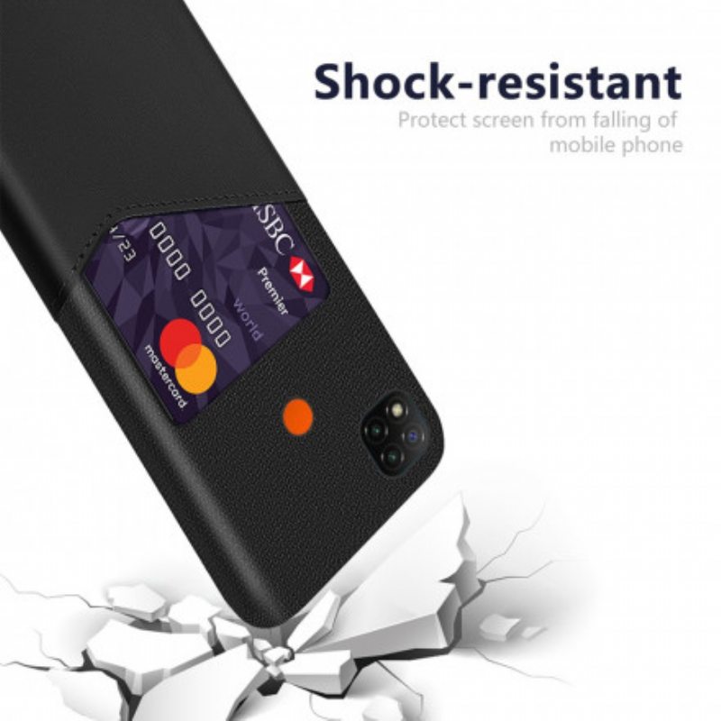 Kuori Xiaomi Redmi 9C Ksq-korttikotelo