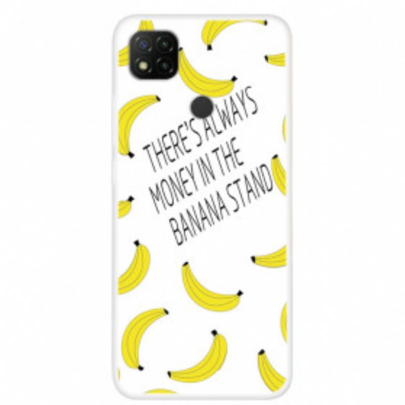Kuori Xiaomi Redmi 9C Läpinäkyvä Banaaniraha