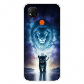 Kuori Xiaomi Redmi 9C Leijonanpentu
