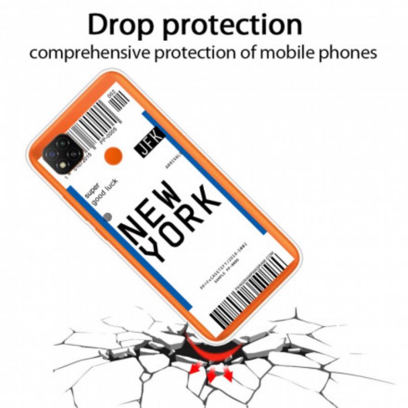 Kuori Xiaomi Redmi 9C Matka New Yorkiin
