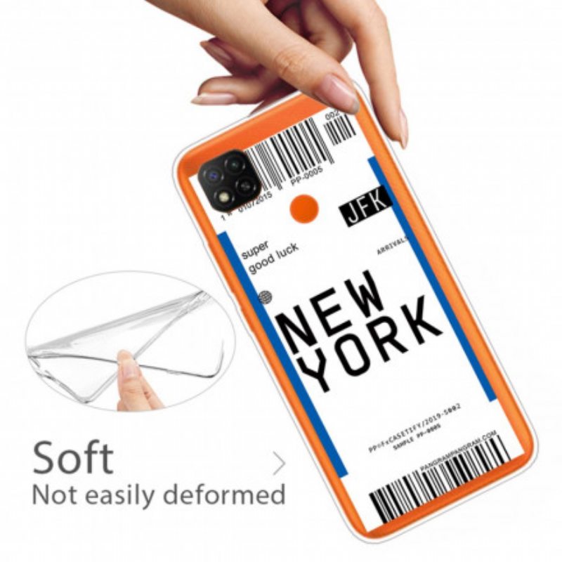 Kuori Xiaomi Redmi 9C Matka New Yorkiin