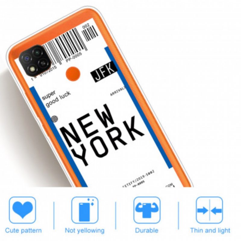 Kuori Xiaomi Redmi 9C Matka New Yorkiin