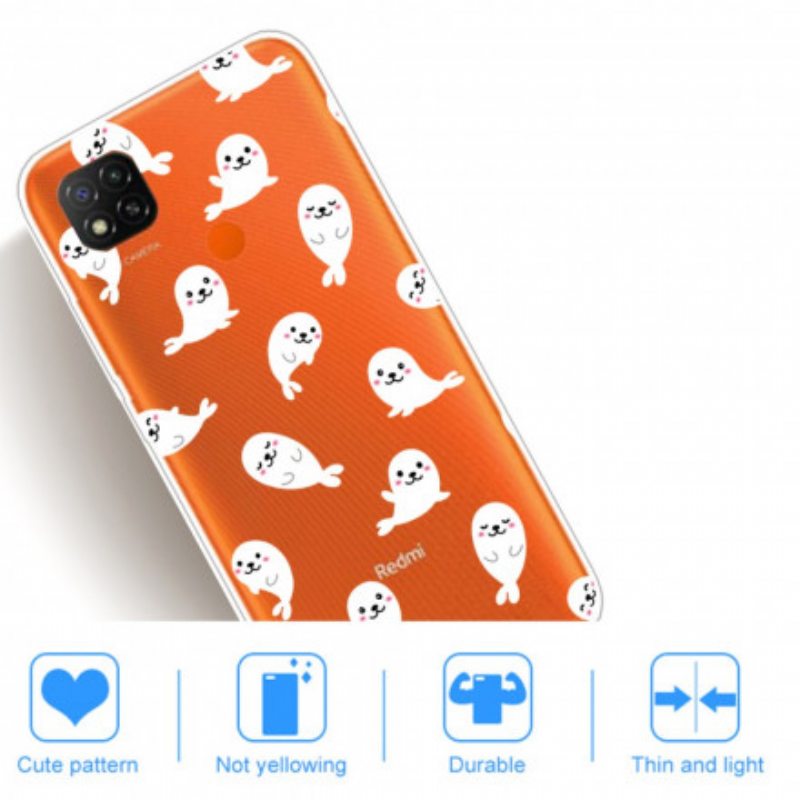 Kuori Xiaomi Redmi 9C Merileijonat Hauskaa