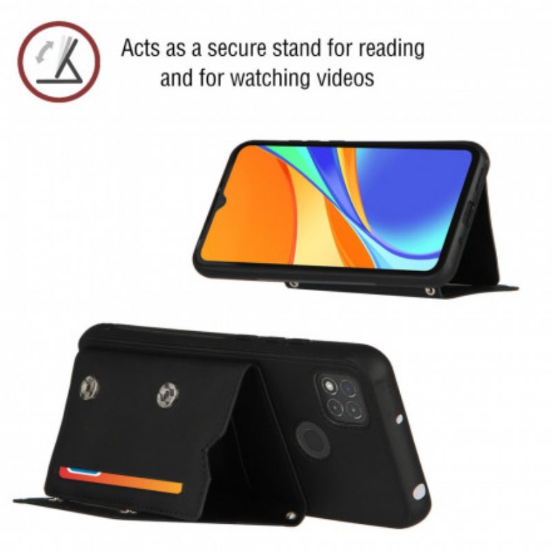 Kuori Xiaomi Redmi 9C Usean Kortin Tuki Handsfree