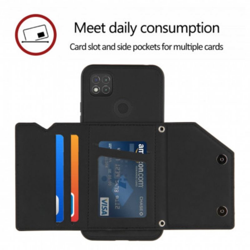 Kuori Xiaomi Redmi 9C Usean Kortin Tuki Handsfree