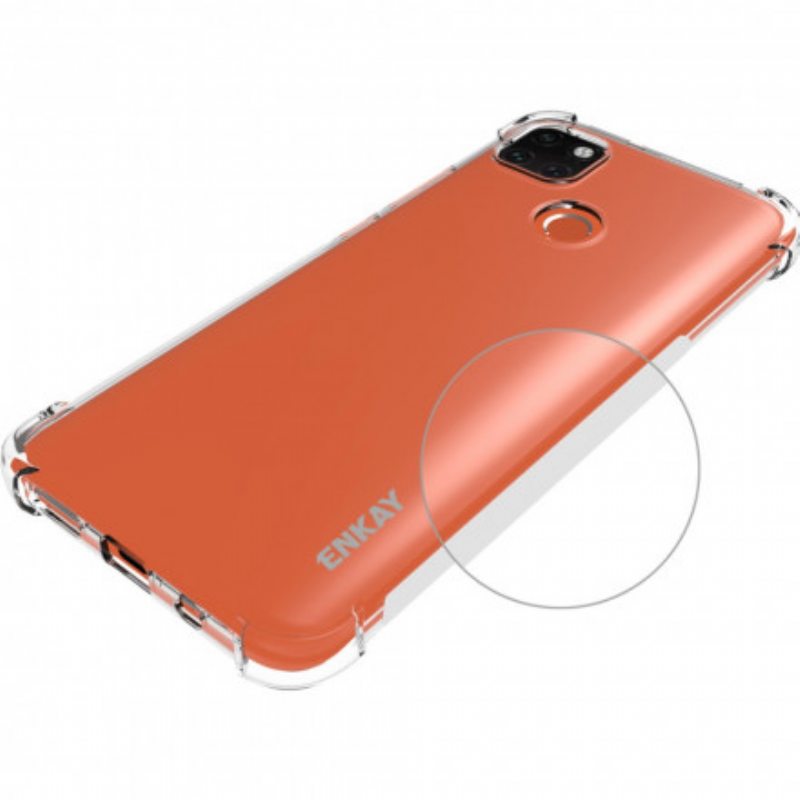 Kuori Xiaomi Redmi 9C Yhdistelmä Ja Karkaistu Lasi Enkay