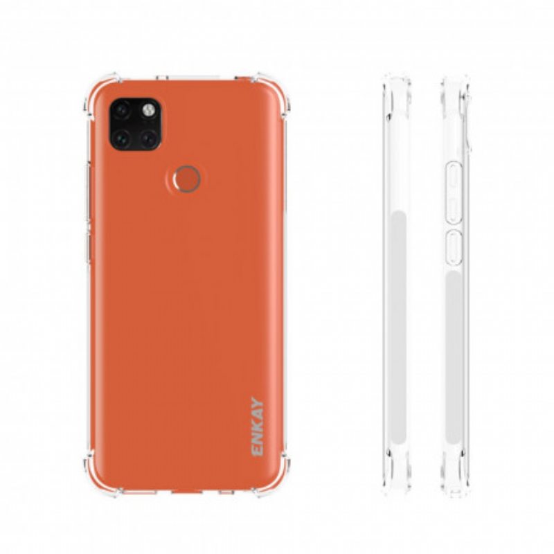 Kuori Xiaomi Redmi 9C Yhdistelmä Ja Karkaistu Lasi Enkay