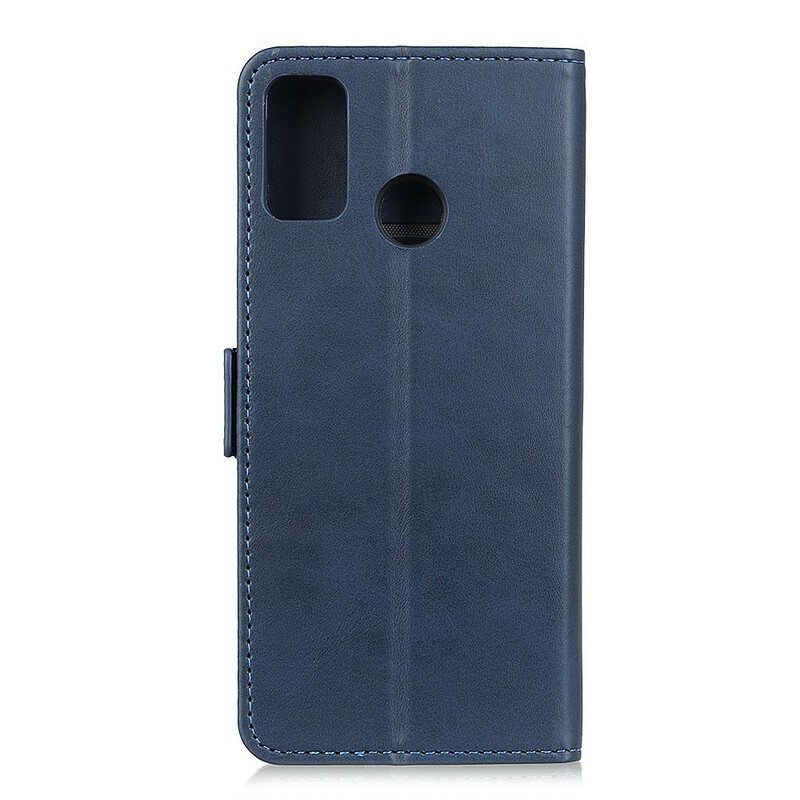 Nahkakotelo Xiaomi Redmi 9C Kotelot Flip Kaksoisläppä